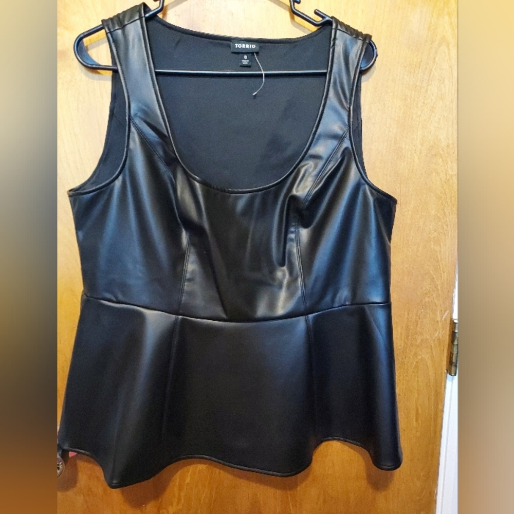 Torrid peplum top
